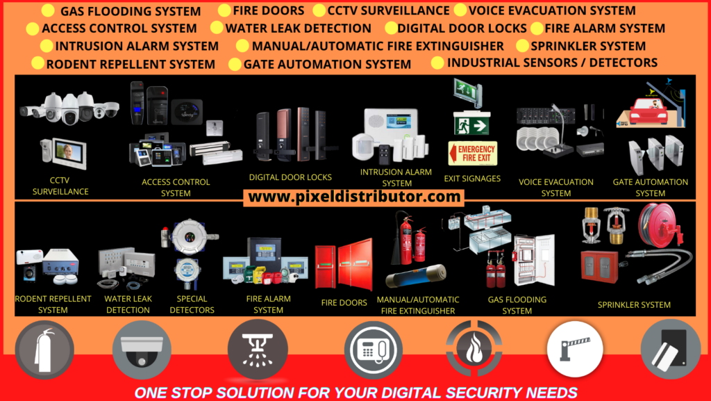 Pixel Distributor - Leading fire safety and security solutions provider in Mumbai