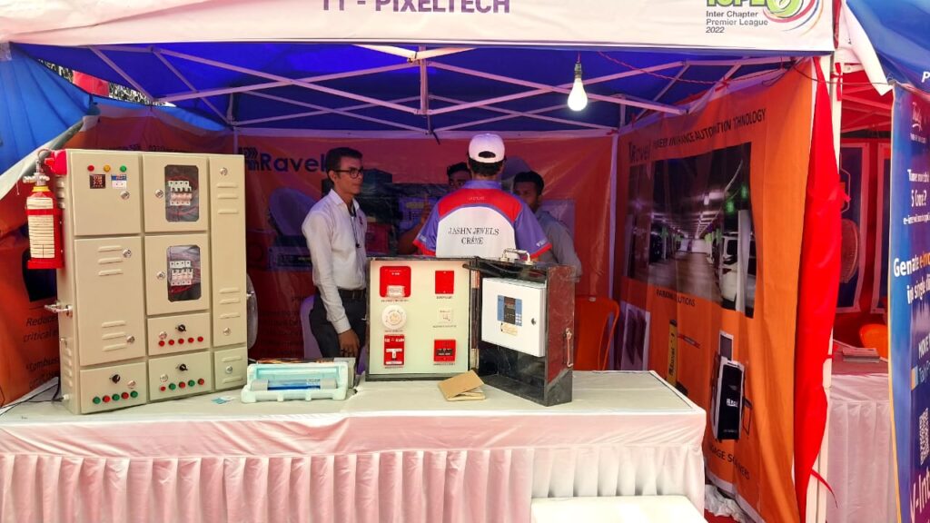 Products display stall by Pixel Distributor at BNI ICPL 2022