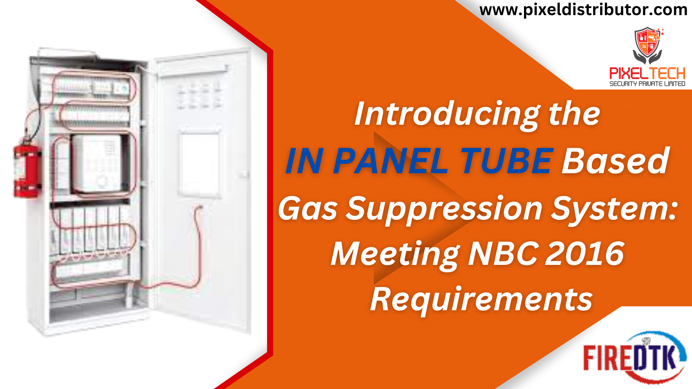 Introducing the IN PANEL TUBE Based Gas Suppression System.